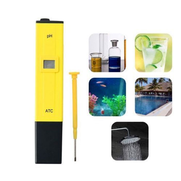 Testeur d'eau étalonnage automatique  PH mètre Numérique ATC TDS mètre LCD stylo
