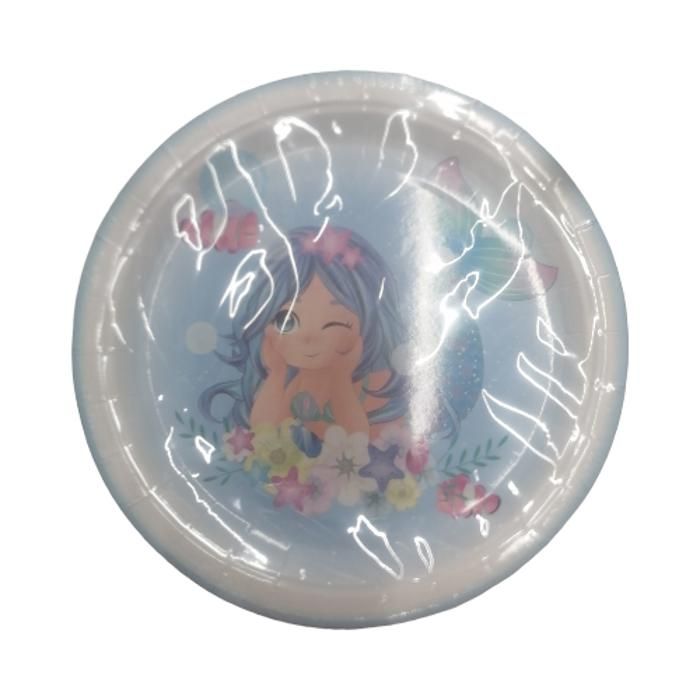 10 ASSIETTES SIRENE