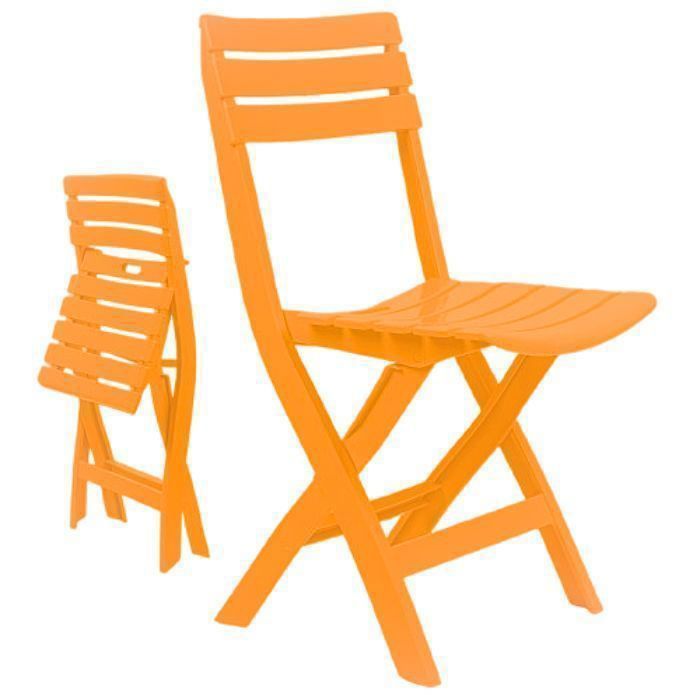 Chaise pliable Marbella - Couleur Aléatoire