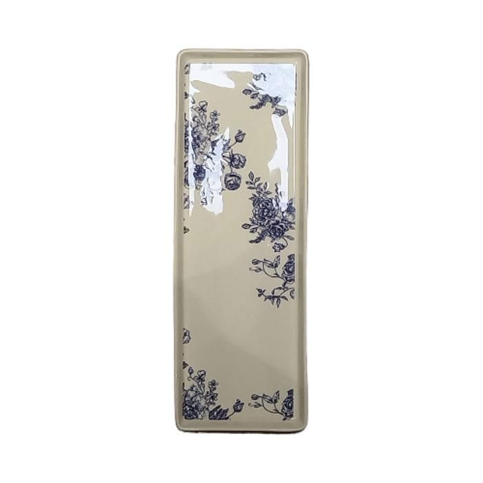 Assiette plate rectangulaire 38cm