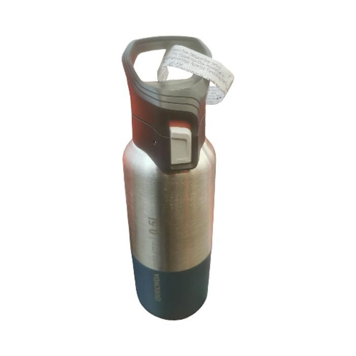 Gourde isotherme - 0,5L - Bleu - Mixte - Idéale pour randonnée et sport