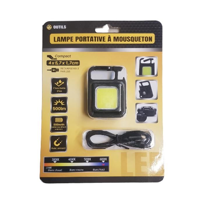 MINI TORCHE A ACCROCHE LED BMFL2229