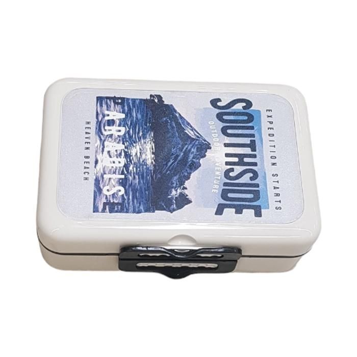Lunchbox boîte à goûter en plastique 100CC - Couleur Aléatoire