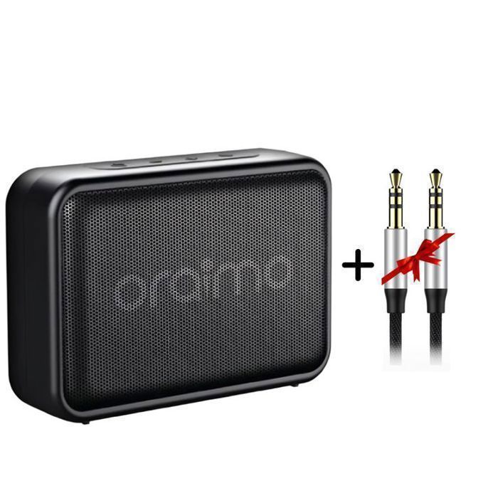 Oraimo SoundGo 4 - Enceinte Bluetooth Sans Fil Ultra-portable + Câble Jack Offert !