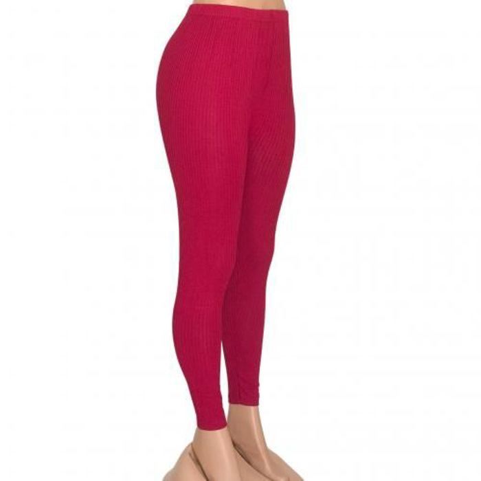 Leggings sculptés rayés, collant moulant taille haute,Rouge