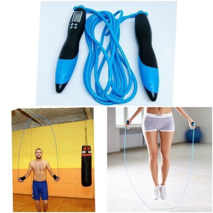 Corde à sauter Digitale Compteur d'entraînement tours temps alarme et calories