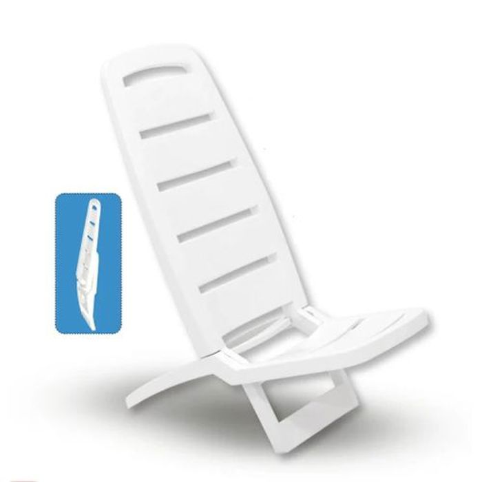 Chaise De Plage En Plastique 60 X 40 X 77 Cm