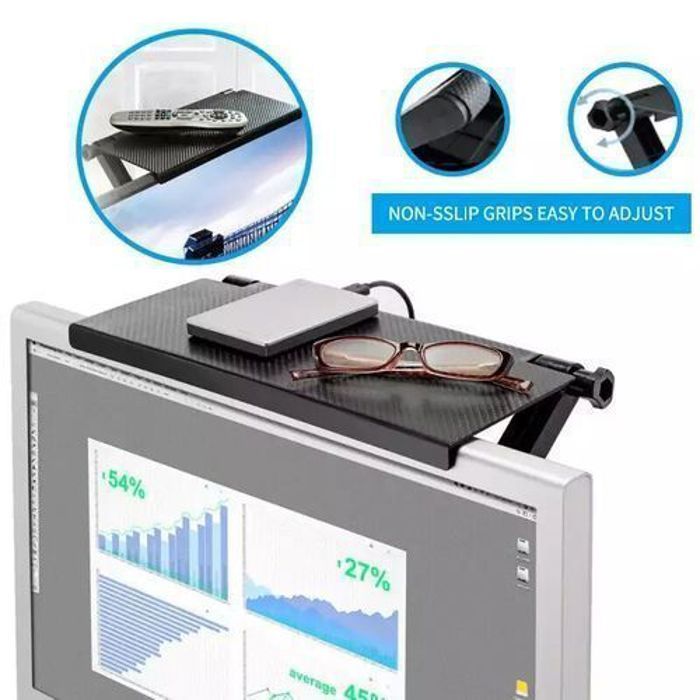 Support Durable de Stockage pour écran TV Screen Top Shelf Rack De Stockage