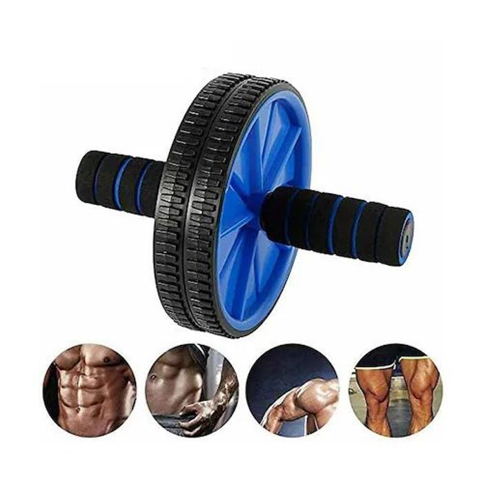 Rouleaux de Exercices à Double Roue Pour L'entraînement Du Ventre Abdominal