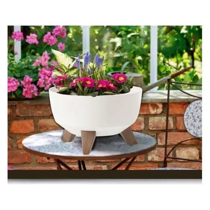 Gondol Pot des Fleurs Avec Pieds 5L