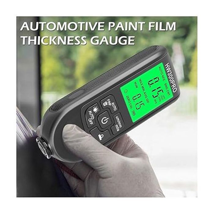 Testeur d'épaisseur de peinture et de film de peinture automobile HW-300PRO 0-2000µm