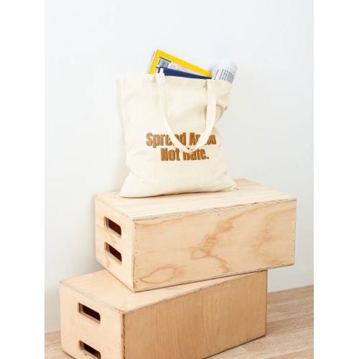 Spread Amlou Not Hate Funny Arab Quote Morocco Gift Marocain Tote bag classique