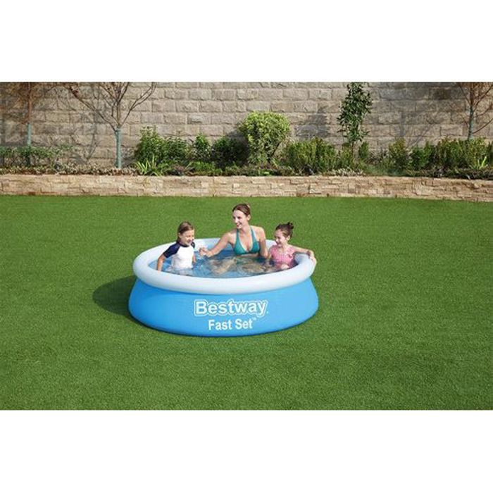 Bestway Piscine hors sol Ronde Fast Set diamètre 183 x 51 cm