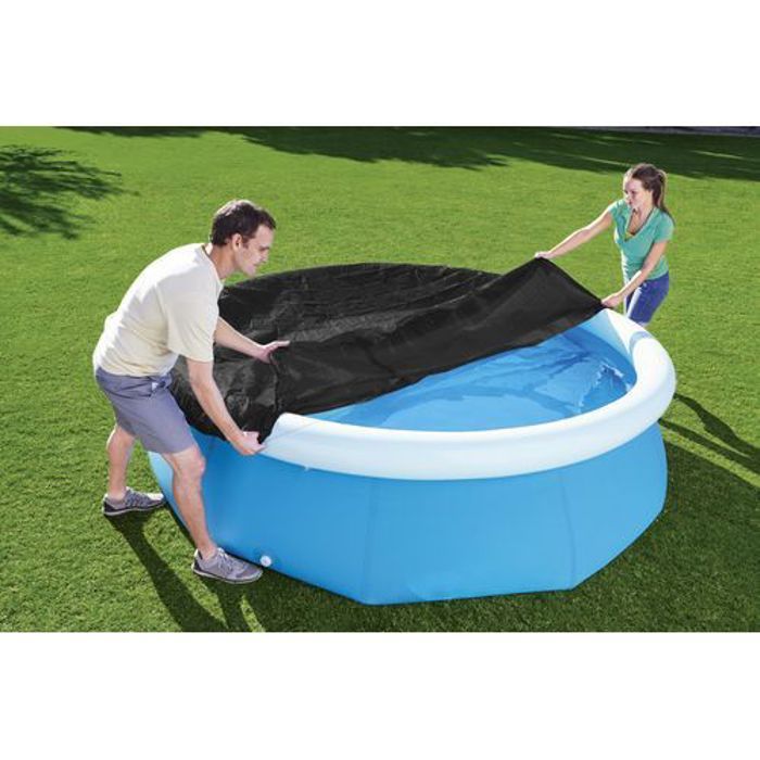 Bestway Bache de couverture pour piscine ronde 244cm