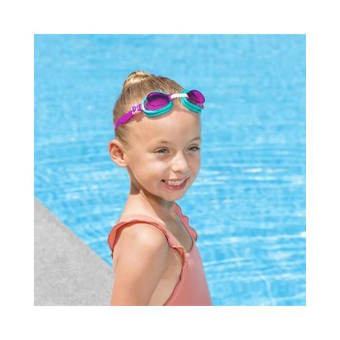 Bestway Lunettes de Natation Aqua Burst Essential Pour Enfants Plus 3 Ans