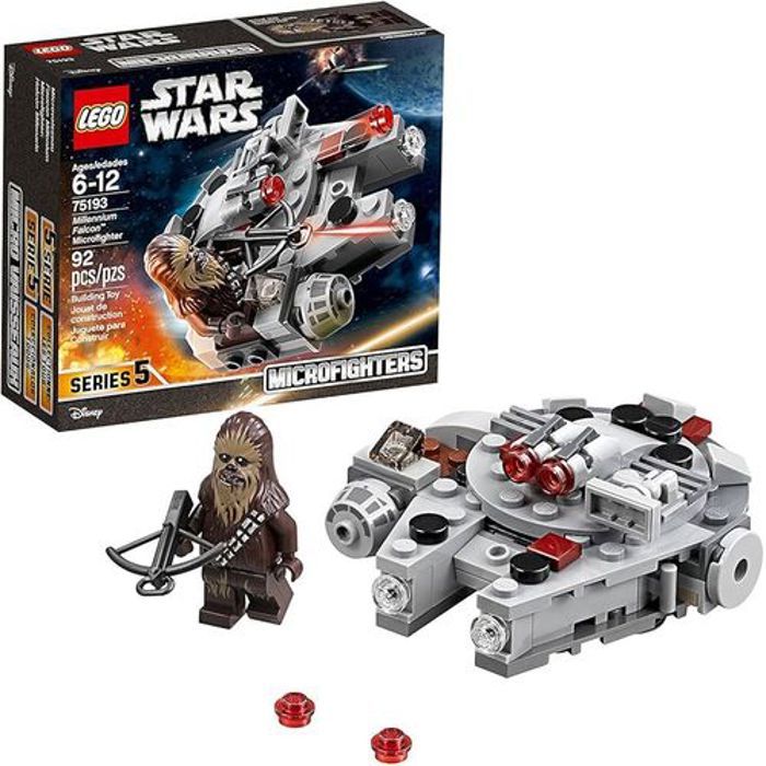 Star Wars Microfighter Millennium Falcon 92 Pcs Age +6 Ans