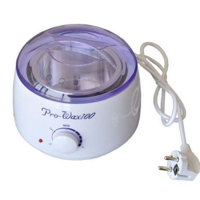 Machine professionnel chauffe-cire plus cire hot film italwax + 1kg granulé + 10 spatule