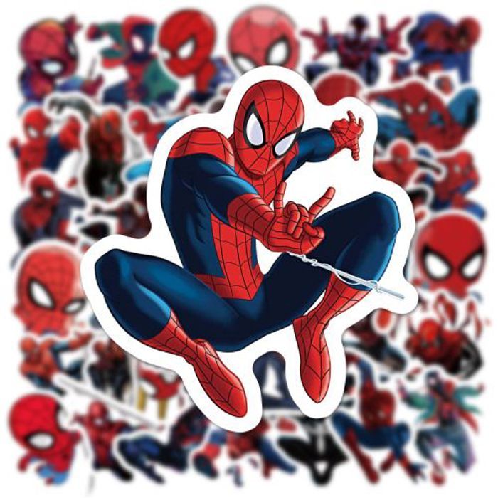 Stickers 50Pcs Disney-Marvel The Avengers Waterproof Graffiti Stickers for Kids