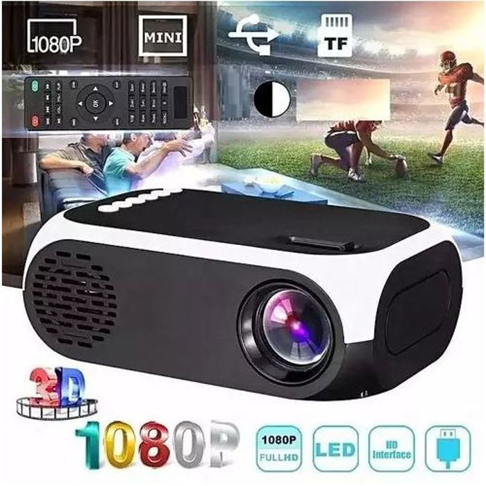 Mini Projecteur Led Projecteur W-410 Portable