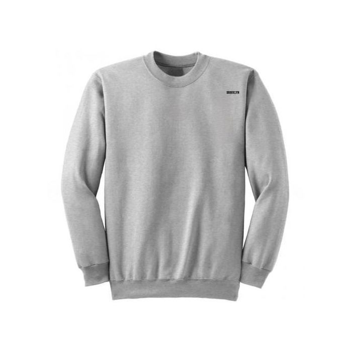 Sweatshirt gris en montoni et lycra pour un confort optimal