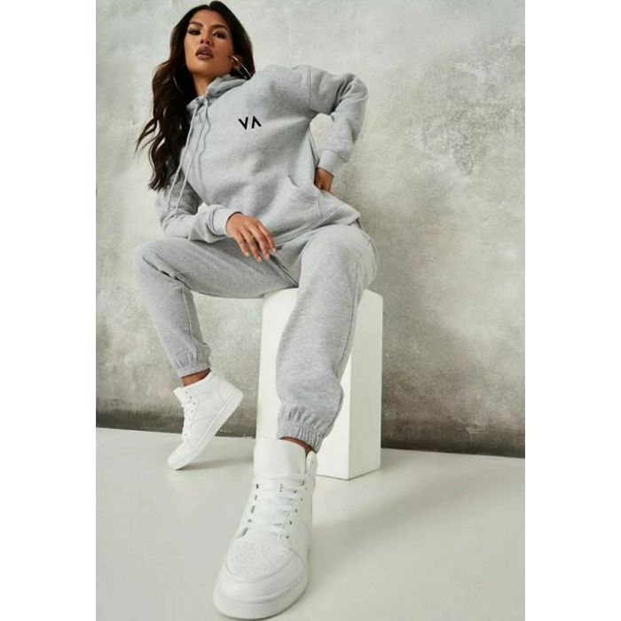 Survêtement Gris Chiné Montoni et Lycra VA Femme, Nouvelle Collection 2024-2025