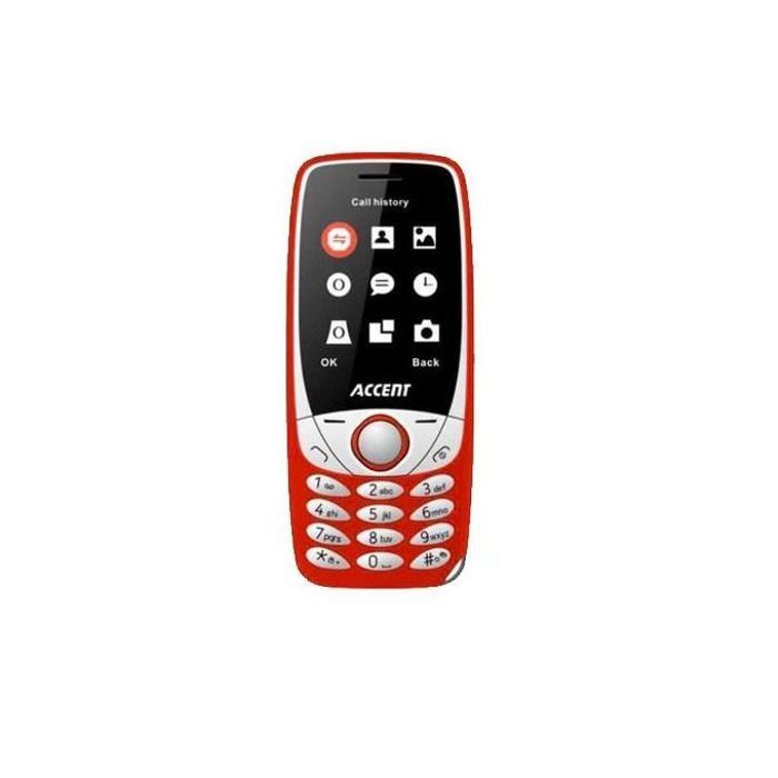 Accent Nubia 44 - 2.4" -Dual sim-Fm -Camera/Vidéo-Torche-MicroSd-Bleutooth-1450mAh