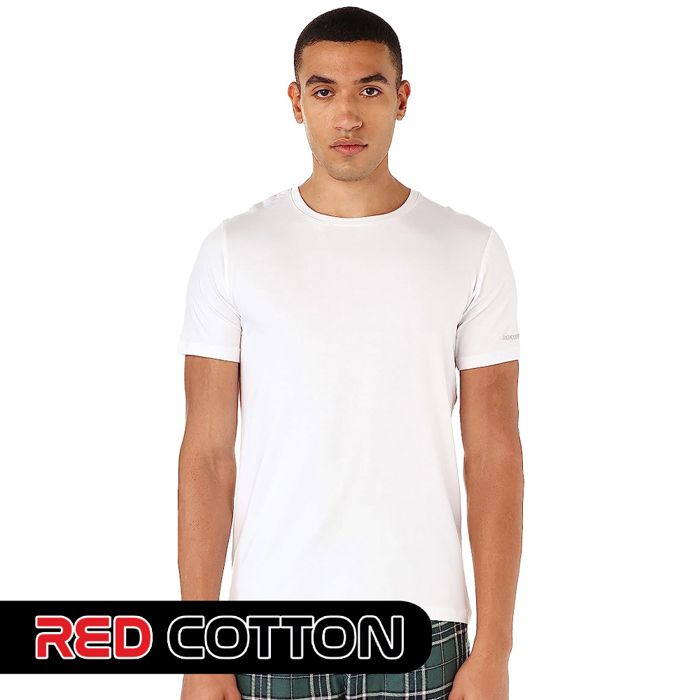 Pack de 1 T-Shirt Col O BLANC REDCOTTON