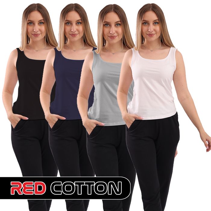 Pack De 4 Débardeur REDCOTTON