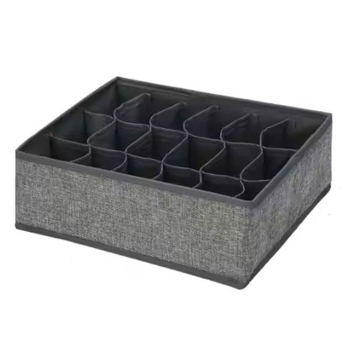 Boîte de Rangement Pliable en Tissu Organiseur de tiroir pour Lingerie et sous-vêtements
