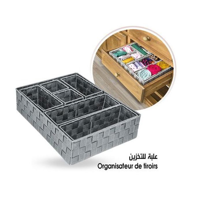 Heifer Organisateurs Pour Tiroirs 7 pcs