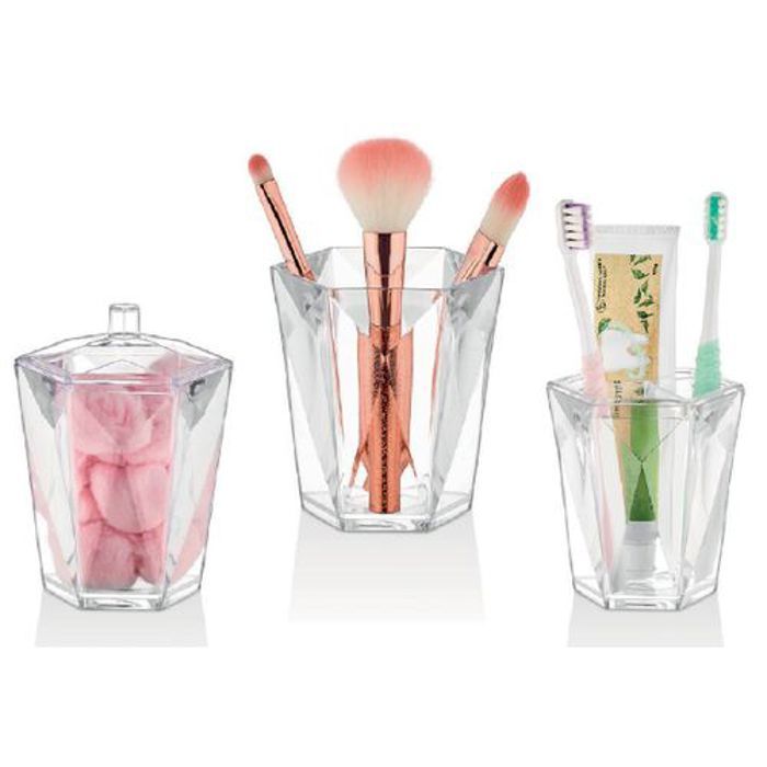 Set de 3 organisateur de maquillage 3 Pièces