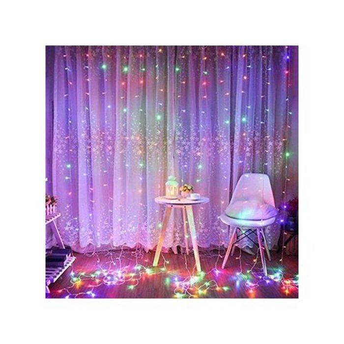 Guirlande Lumineuse 100  LED Multicolore Lumières de Décoration Maison Noël Fête