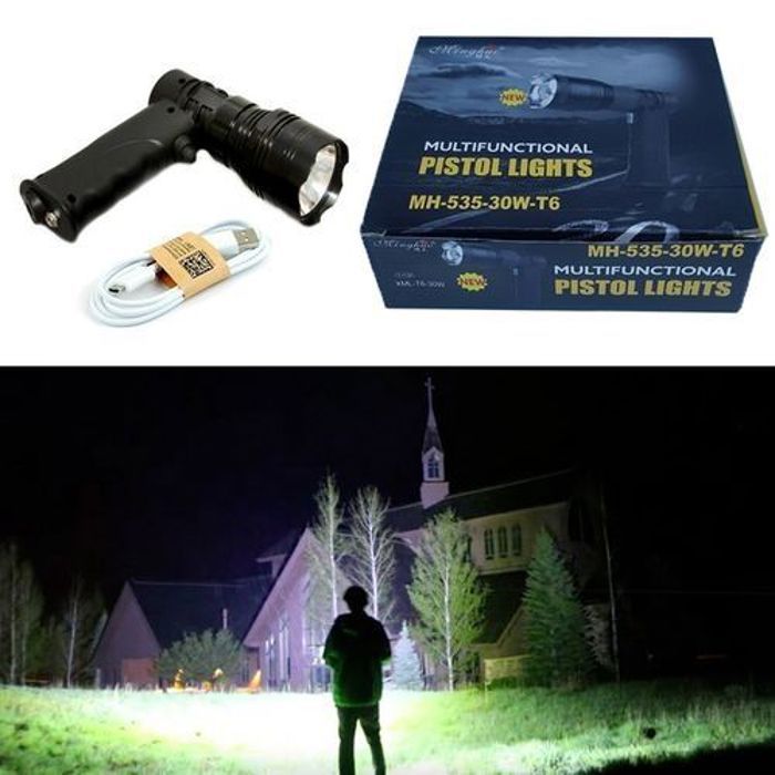 Multifunctional Flashlight MH-535 D'une Puissance de 30W USB Phone Charge Samsung Galaxy IPhone Power Bank De Haut Qualitè