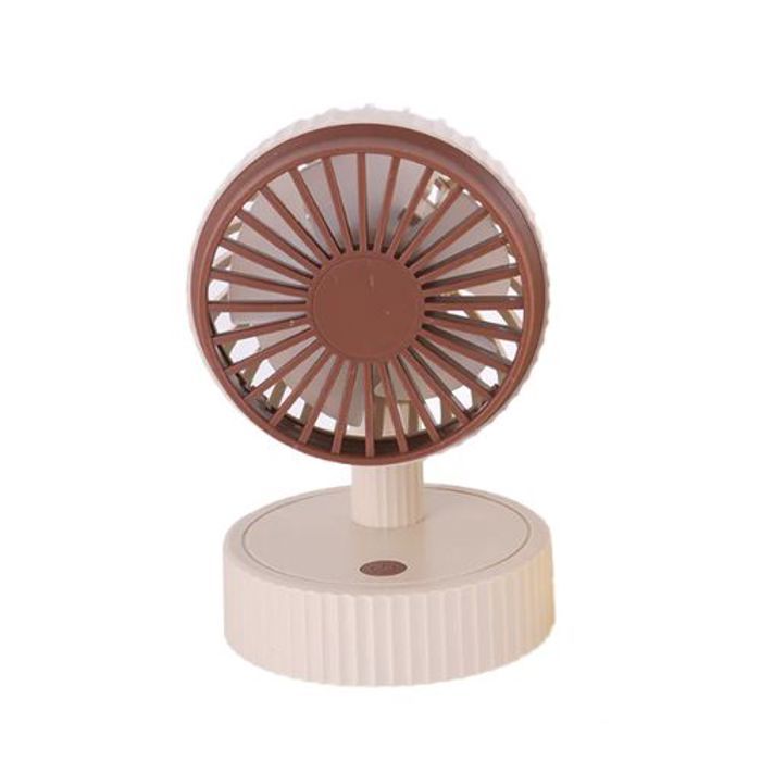 DIANDI Ventilateurs Bureau Pratiques Rechargeable Par USB 12x7cm