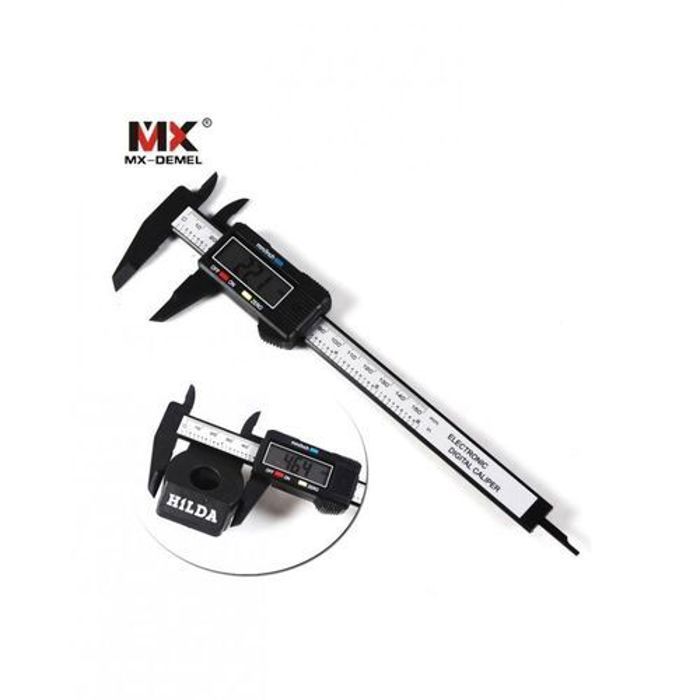 Digital Mesure à 4 voies, Caliper fibre de carbone - Noir