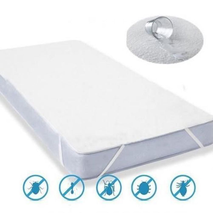 Protège-Matelas Imperméable Éponge Coton 1 Place 90/190