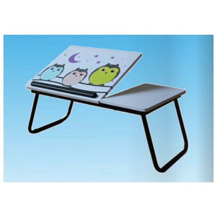 Table Pliante pour Ordinateur portable Inclinable sur 4 Niveaux Table de Lit