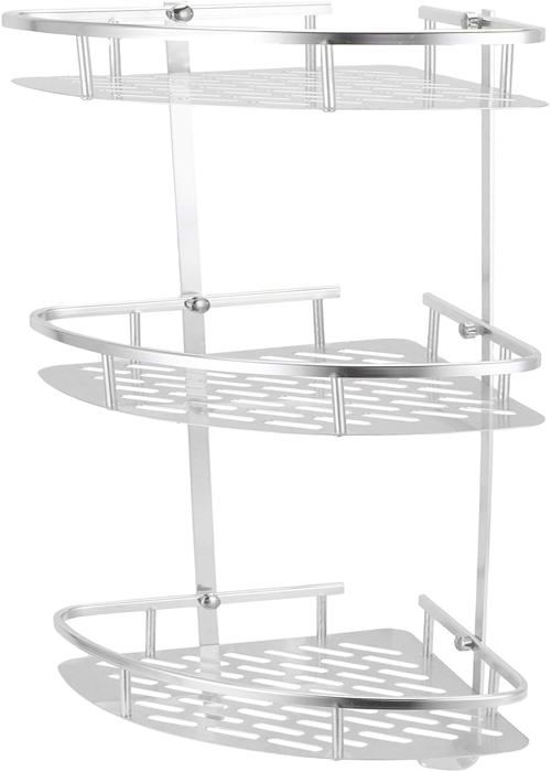 Coin de douche en Aluminium 3 Niveaux d'angle