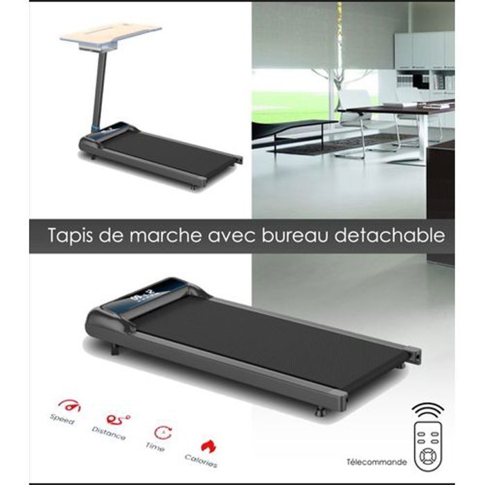 Wellcare TAPIS DE COURSE ELECTRIQUE (BUREAU DETACHABLE)