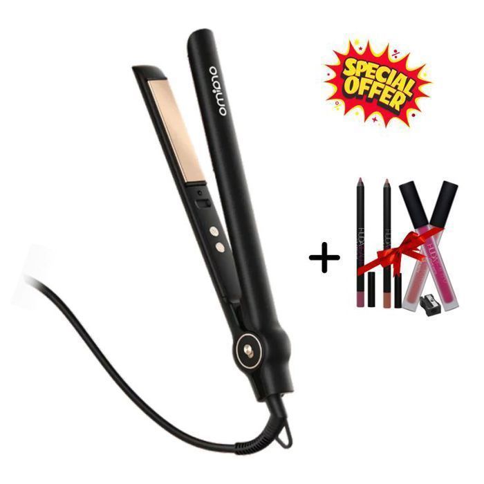 Lissage Parfait avec l'Oraimo Smart Straightener + Cadeau Beauté Huda Beauty 5 en 1 Inclus !