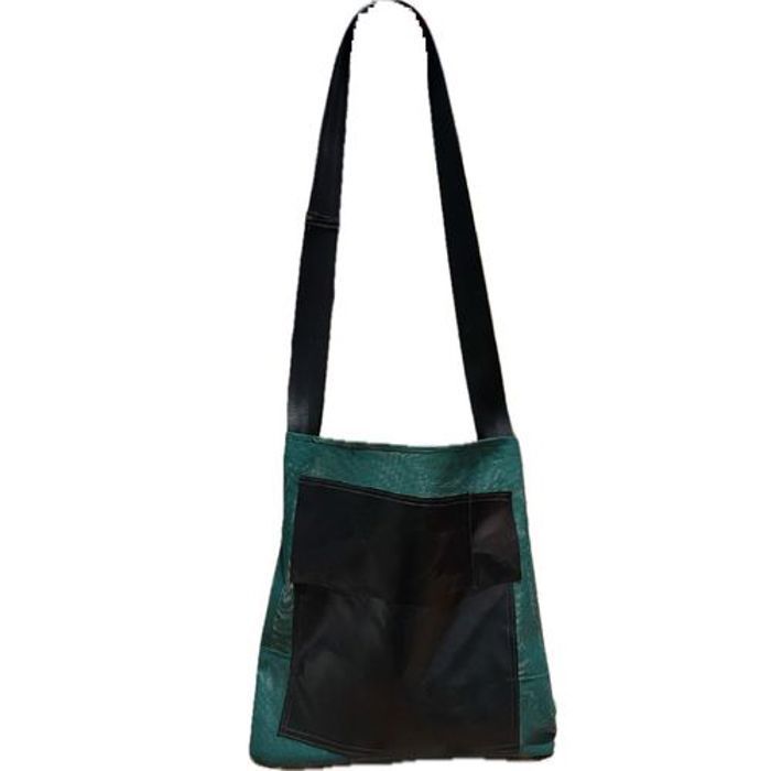 Sac de pêche - GENERIC - GM - Vert - Double poche - Pour poisson et équipement