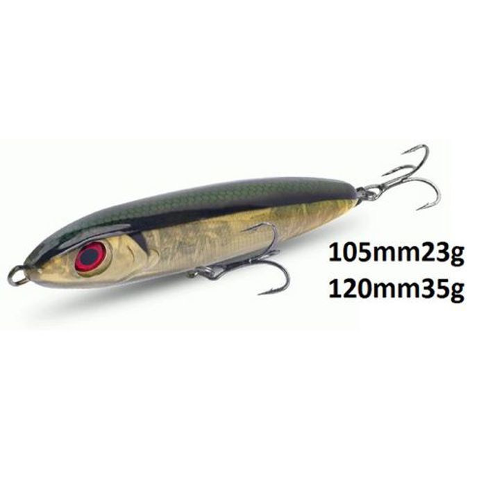 Appât de pêche - GENERIC - Ministre Jack - 105mm/23g et 120mm/35g - Armature renforcée - Bonne natation