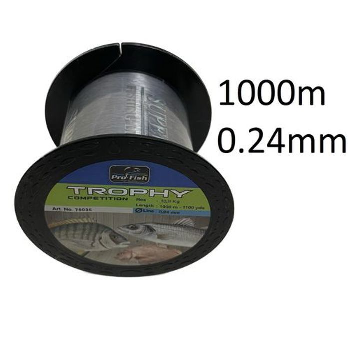 Profish TROPHY surf-casting competition 1000M  0.24mm