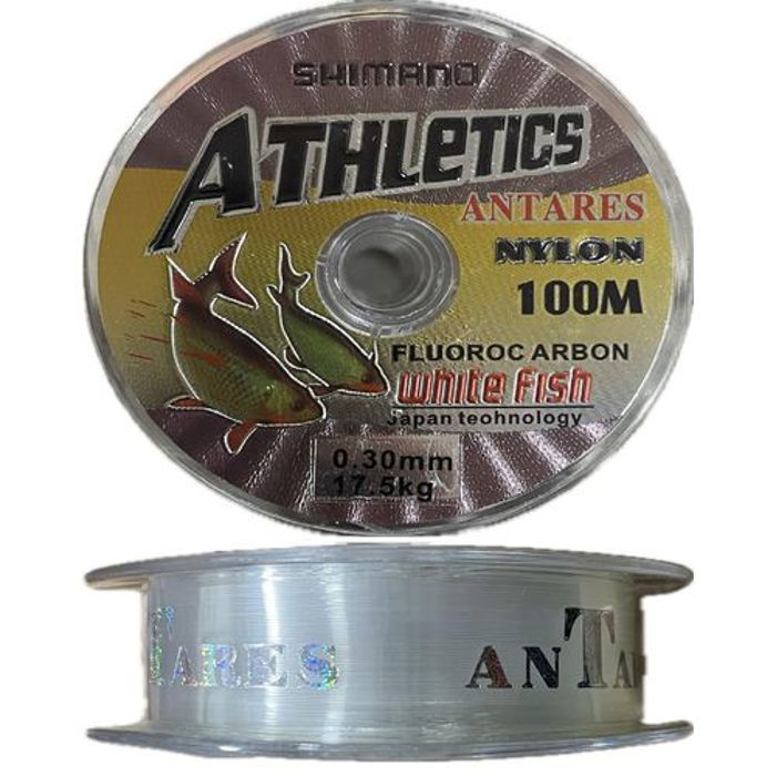 Antares fil de peche ATHLETICS fluoro-carbon antares  0.30mm/17.5kg 100M