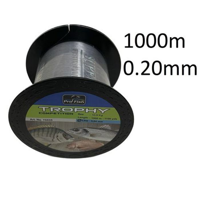 Profish TROPHY surf-casting competition 1000M  0.20mm