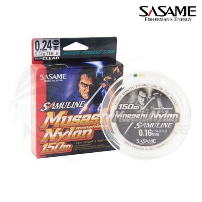 Sasami Samuline Musashi Nylon monofilament 150m 0.28mm 7.3kg