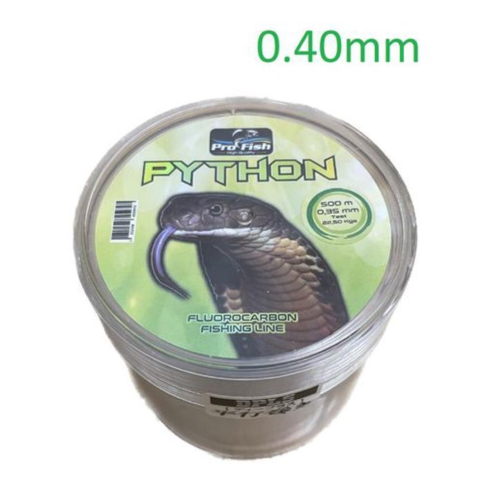 Ligne de pêche - PROFISH - PYTHON - Fluorocarbone 500M - 0.40mm - 26.7Kg