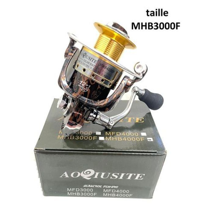 Moulinet Spinning - GENERIC - MHB3000F - Résistant - Fiable - Pour pêche aux leurres
