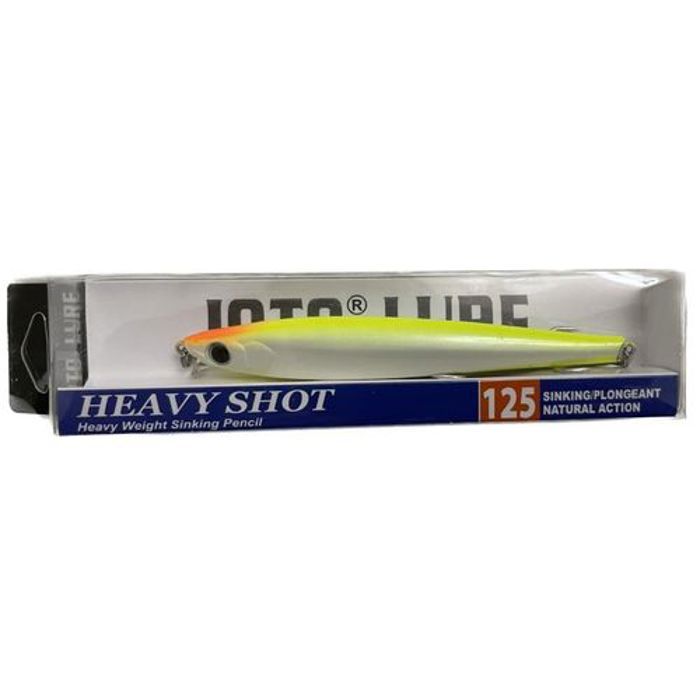 Leurre de pêche - Heavy Shot - Sinking Pencil - 30g - 125mm - Résistant à la corrosion