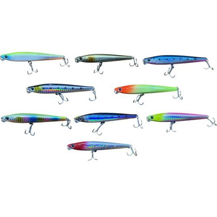 Leurre de pêche - Non spécifié - Heavy Shot Sinking Pencil - 125mm - 30g - Pack de 9 pcs